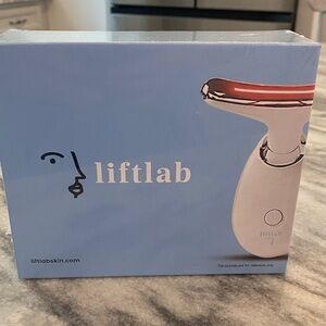 LiftLab Facial Device with Red and White Design